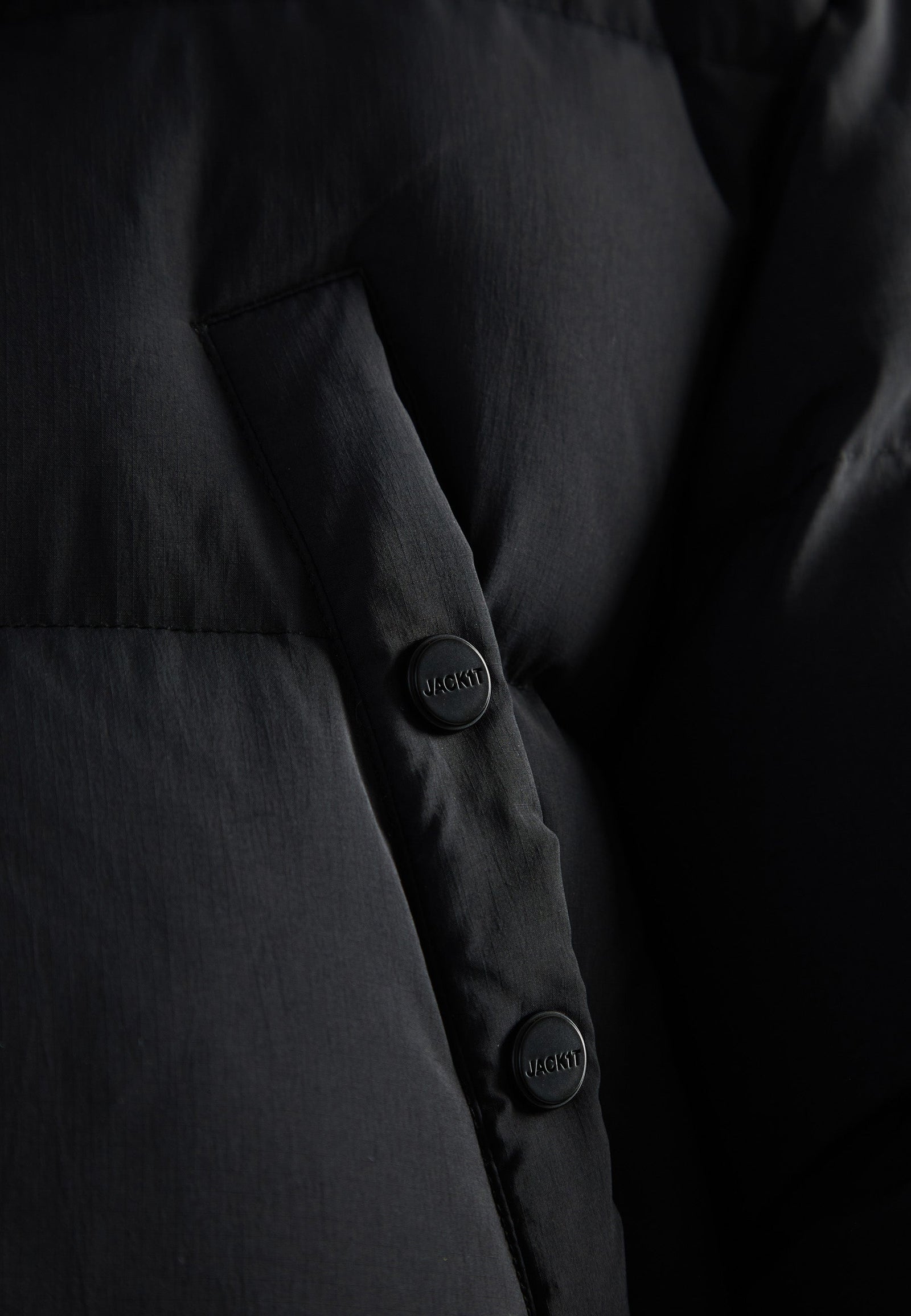 Nomad Down Coat Black by JACK1T