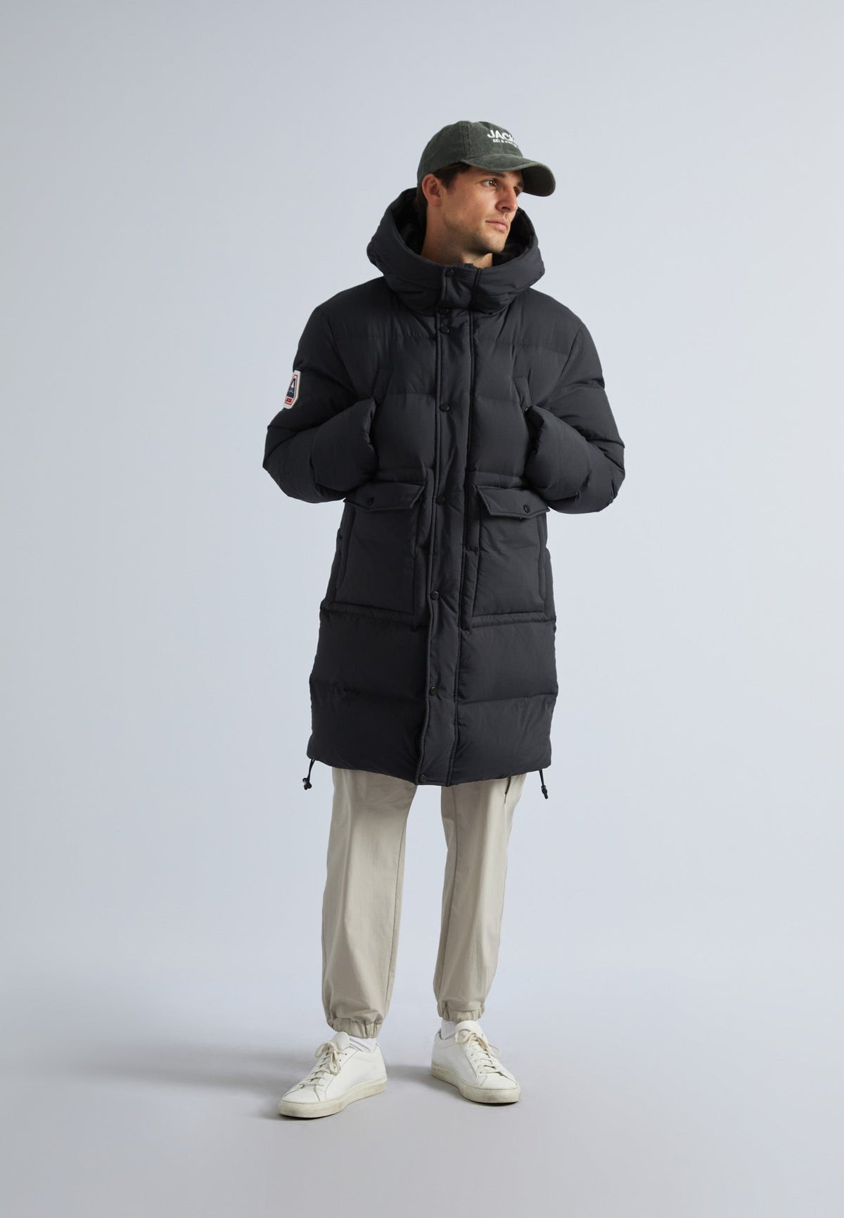 Nomad Down Coat Black by JACK1T