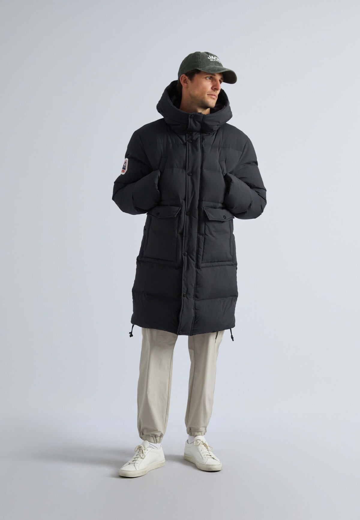 Nomad Down Coat Black by JACK1T
