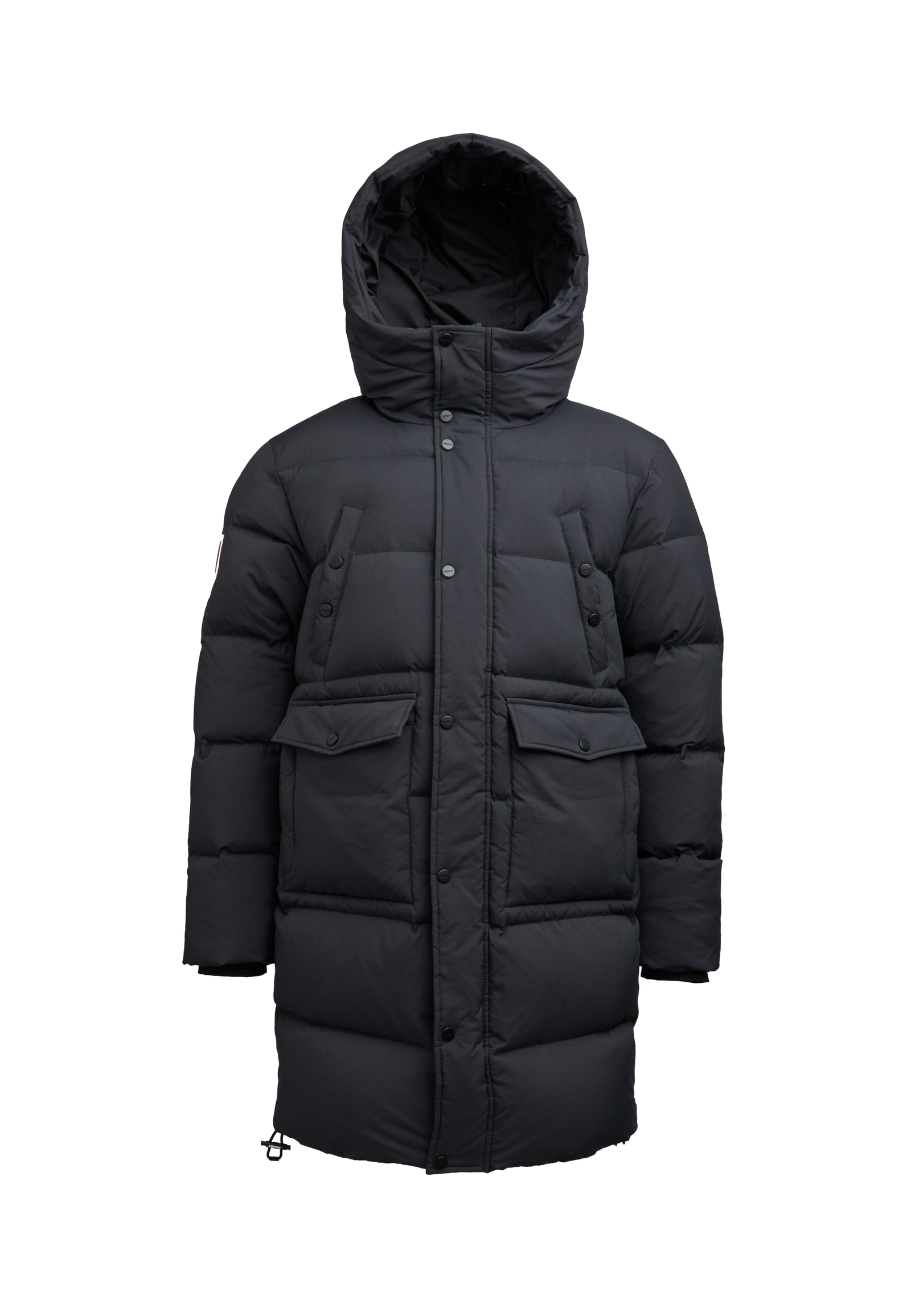Nomad Down Coat flat lay swatch