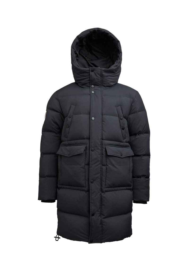 Nomad Down Coat flat lay swatch