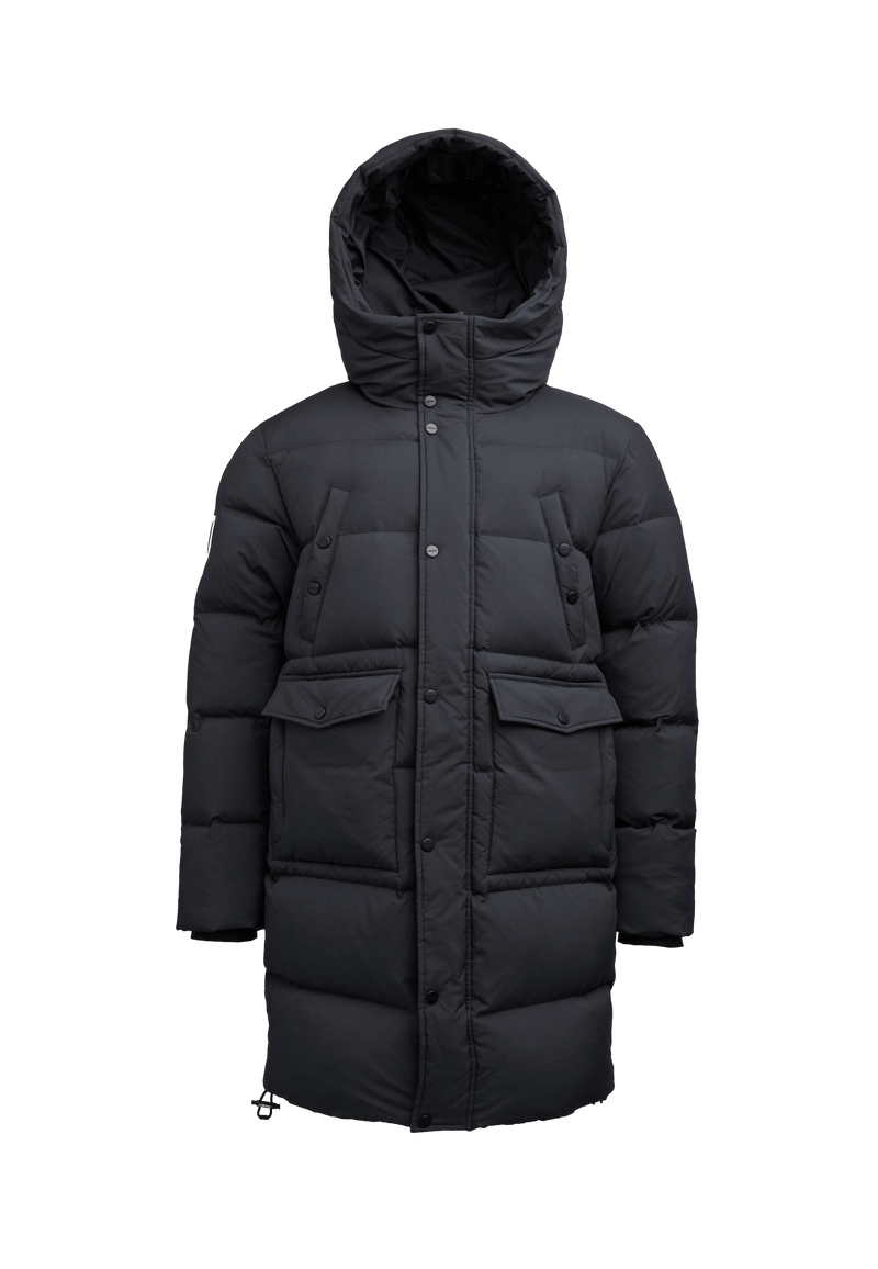 Nomad Down Coat flat lay swatch