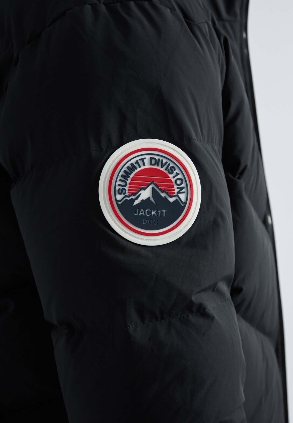 Lock Hood Puffer Jacket Black by JACK1T