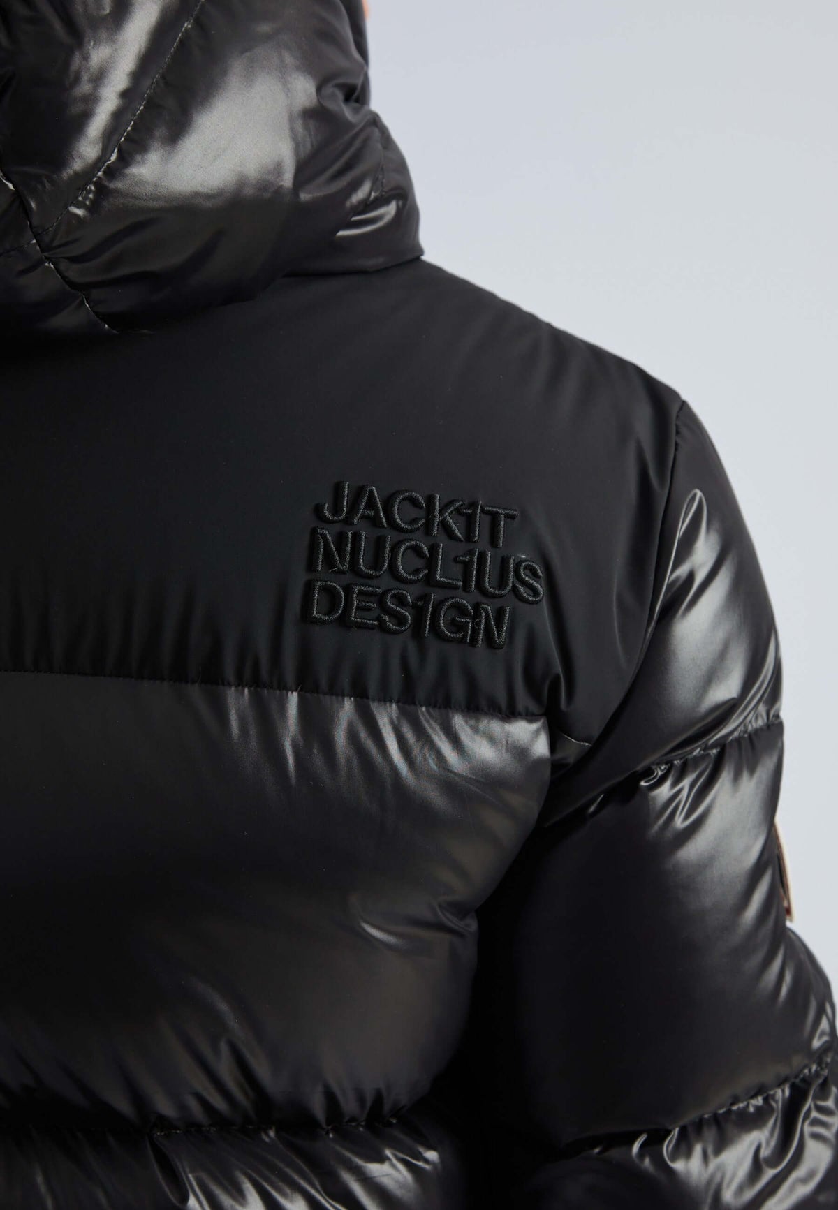 Diamond Down Ghost Coat Black/Black by JACK1T