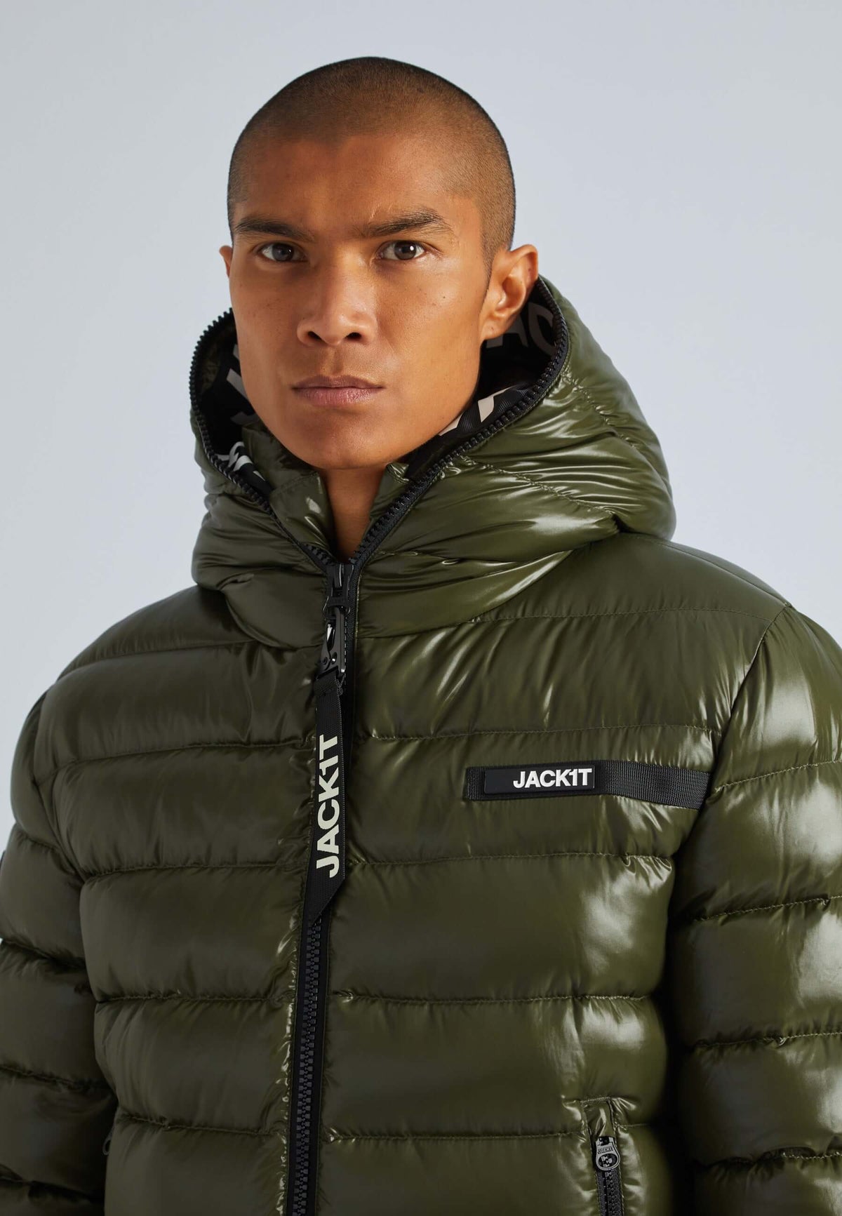R3D Slick Racer Jacket Olive by JACK1T
