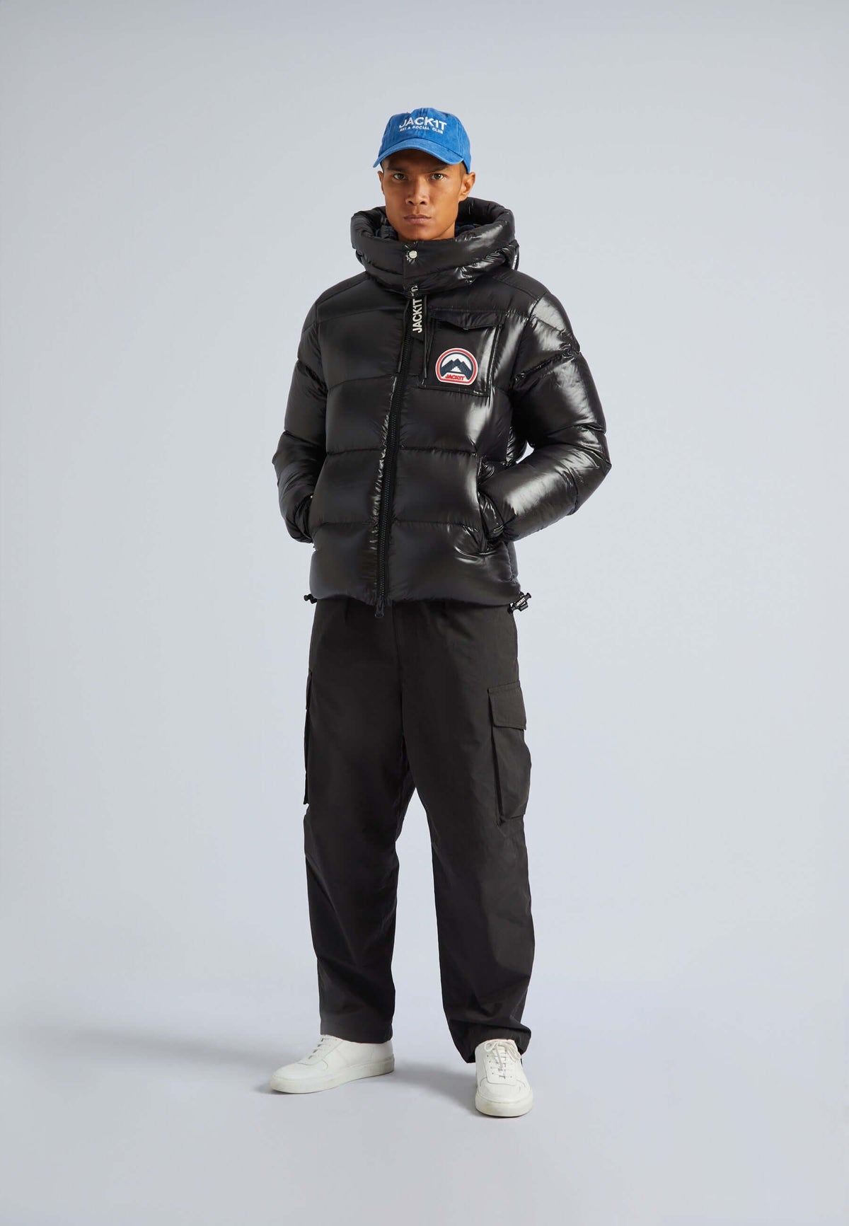 Front Runner Slick Puffer Jacket Black by JACK1T