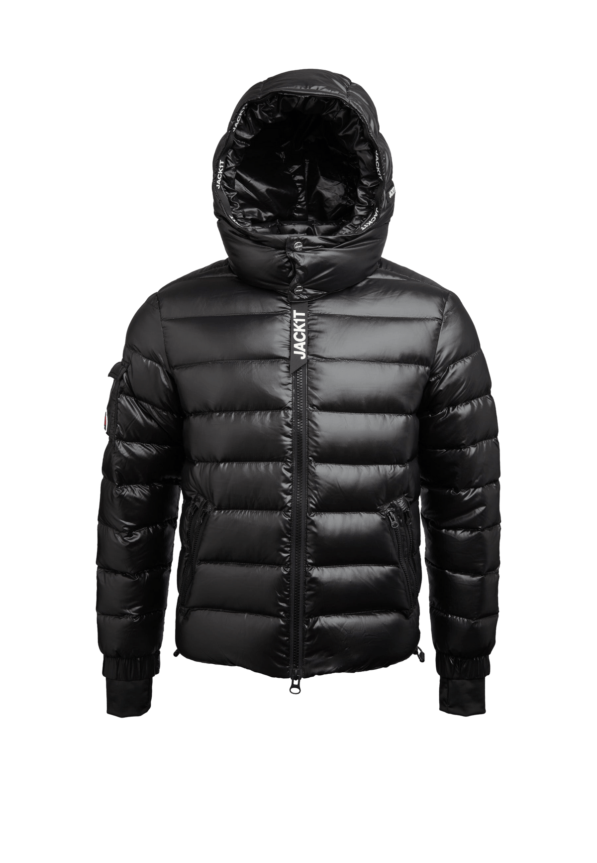 Squadra Slick Hooded Jacket flat lay swatch