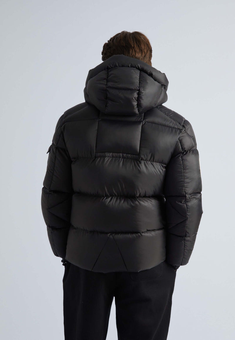 EZ Dry Puffer Hooded Jacket Black by JACK1T