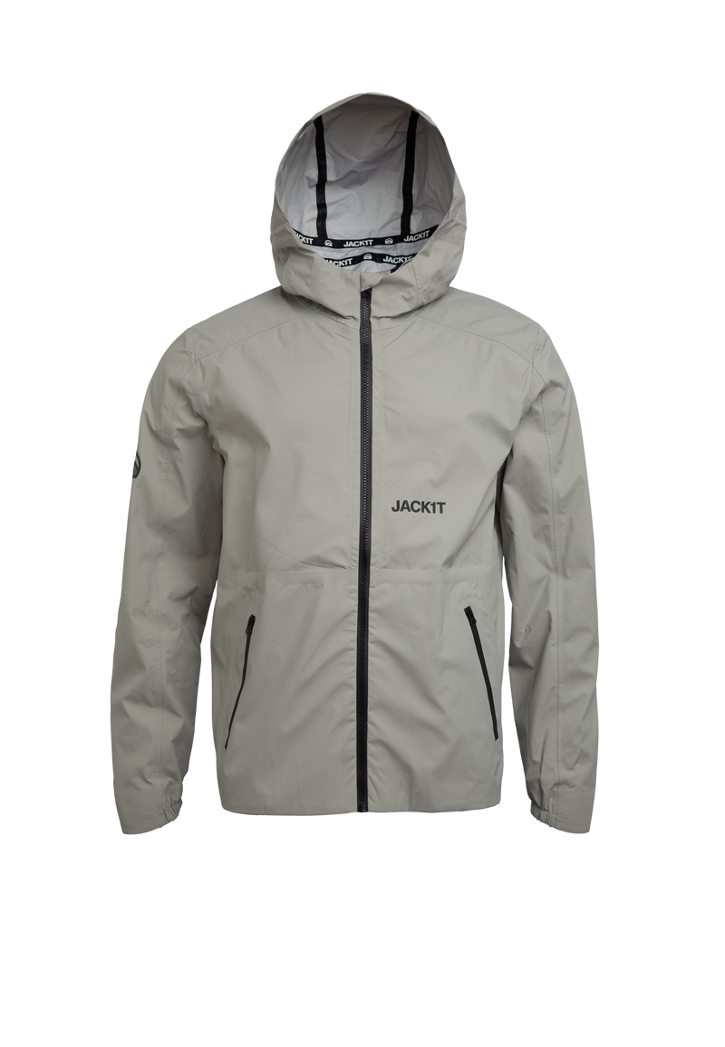 LEVITATE Waterproof Windbreaker Jacket flat lay swatch