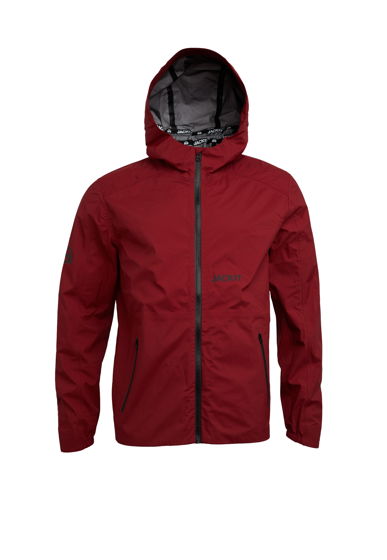 LEVITATE Waterproof Windbreaker Jacket flat lay swatch