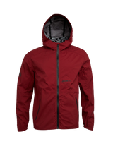 LEVITATE Waterproof Windbreaker Jacket flat lay swatch