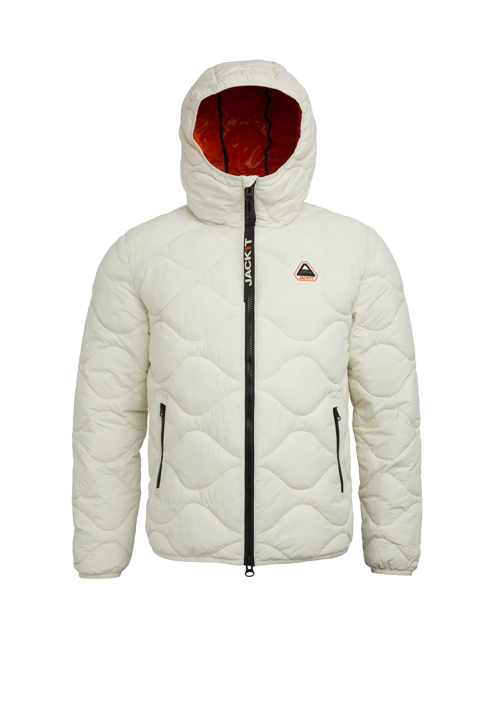 ORB1T Quilted Puffer Jacket flat lay swatch