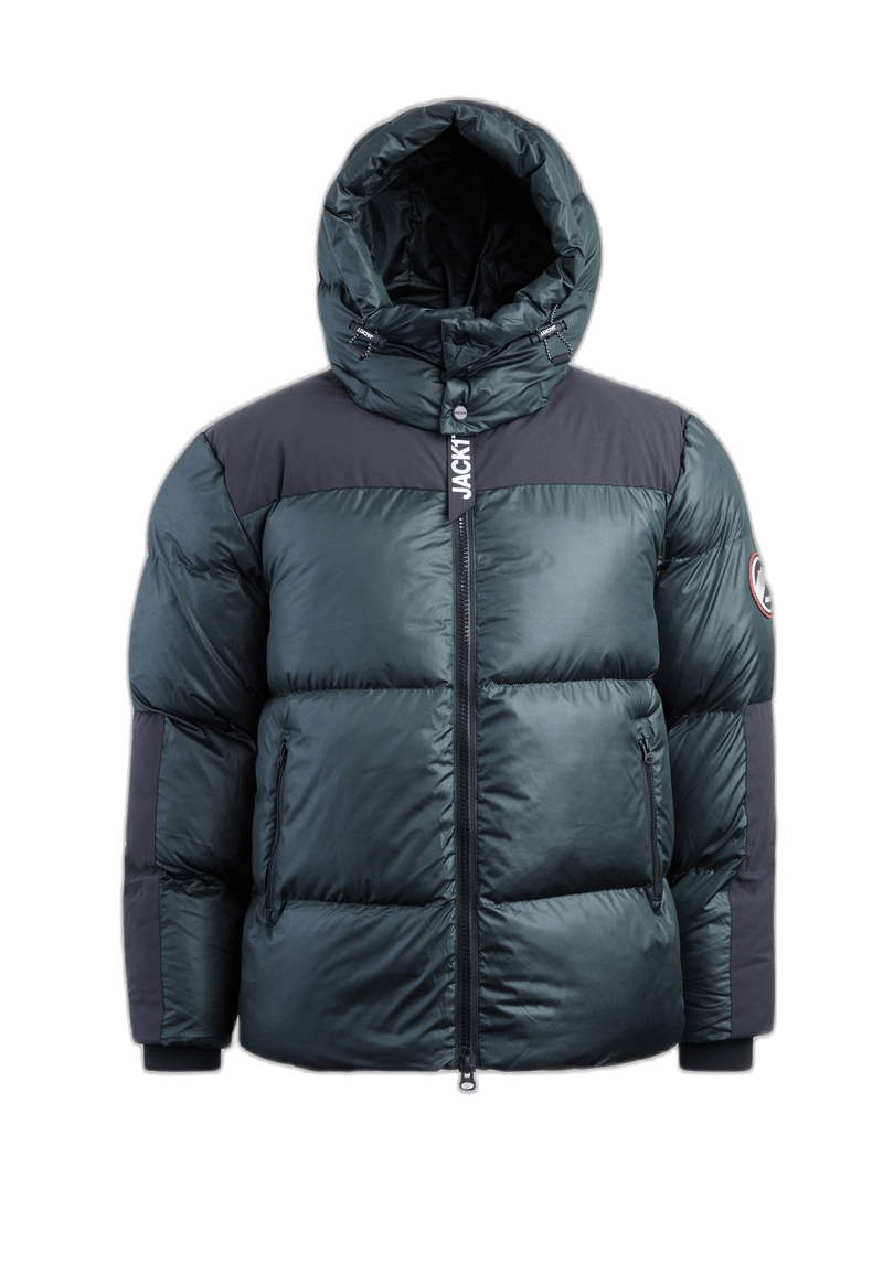 Expedition Parka Olive flat lay cutout