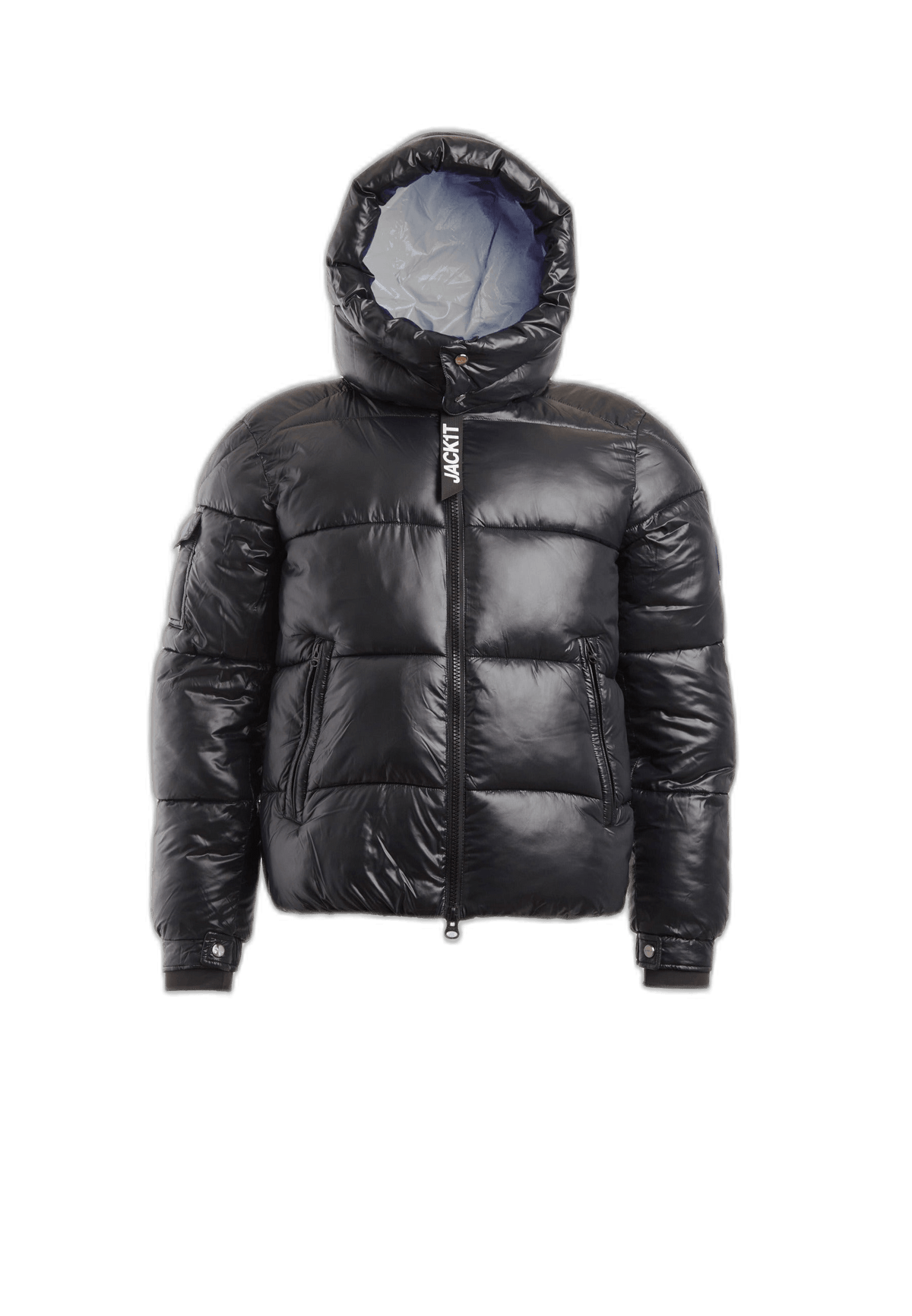 EZ Slick Racer Jacket Black Stone flat lay cutout
