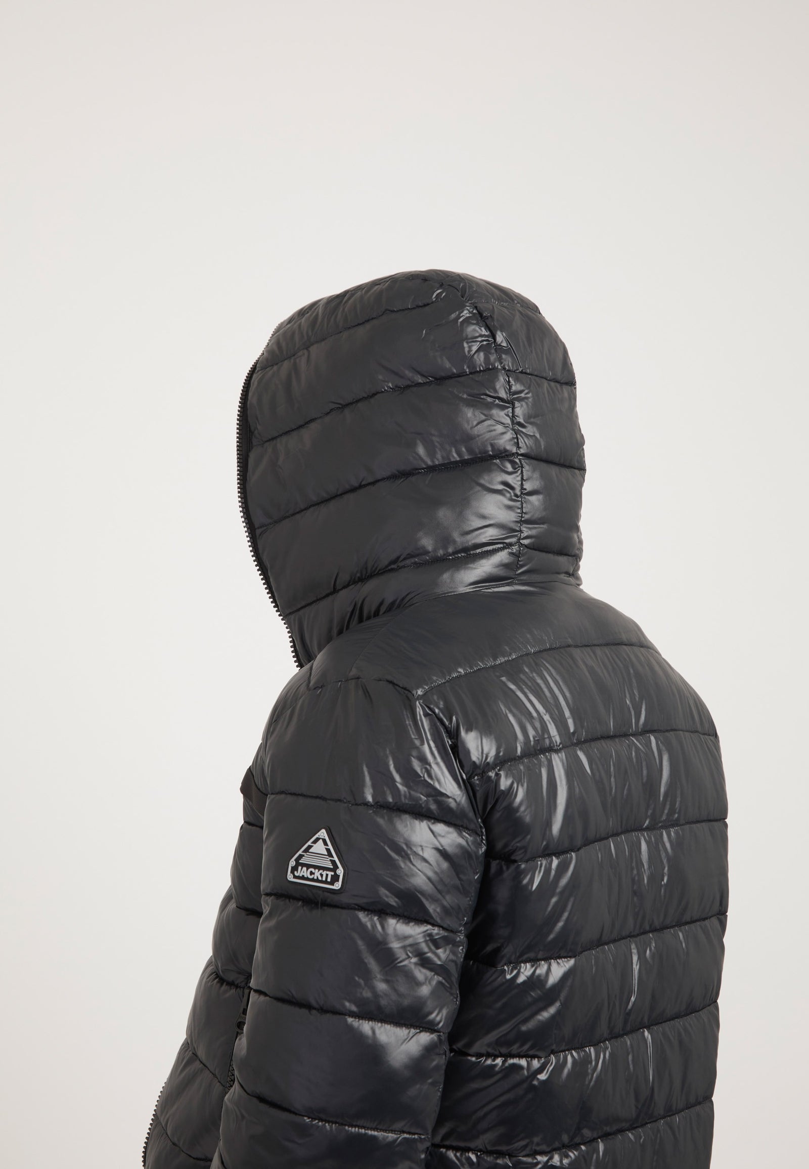 R3D Slick Racer Jacket Black detail shot by JACK1T