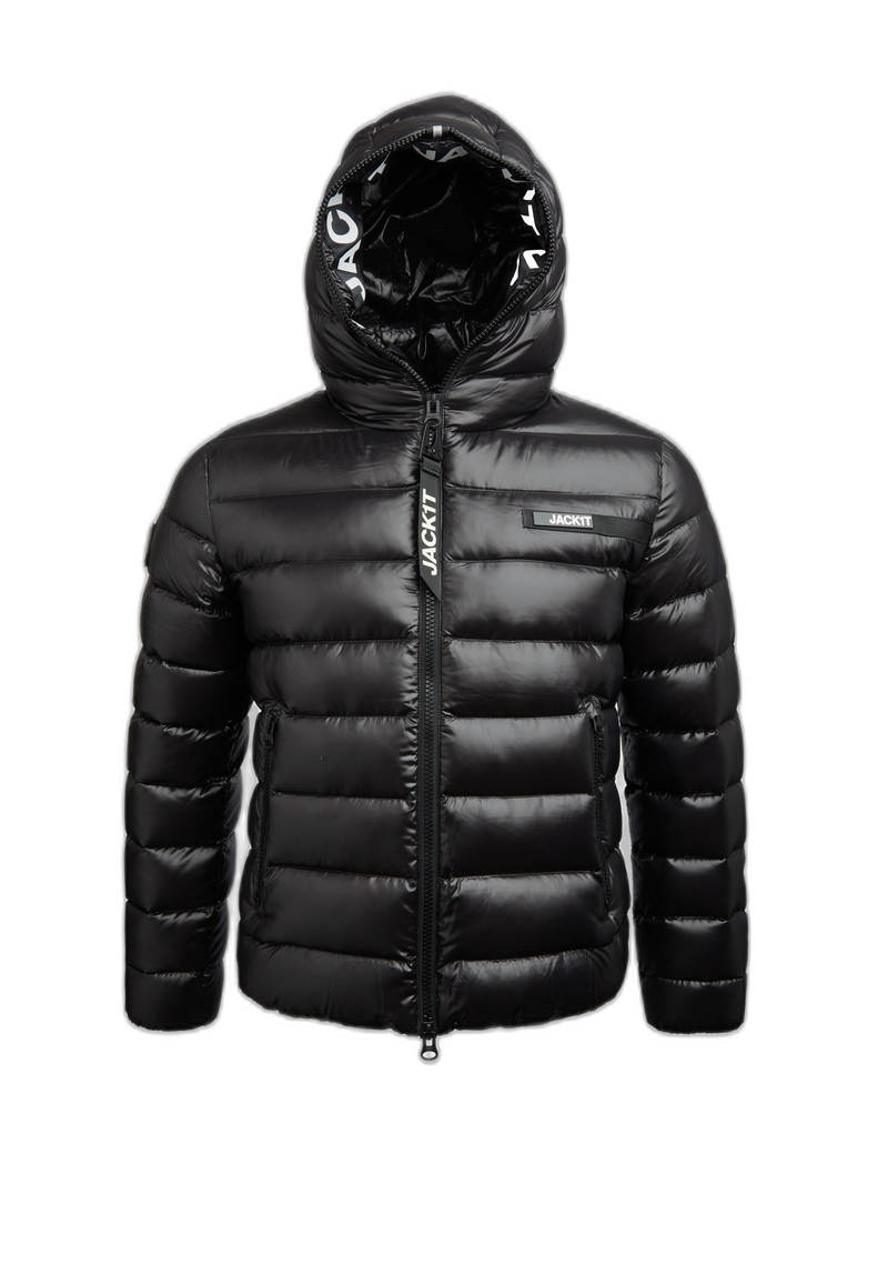 R3D Slick Racer Jacket Black flat lay cutout