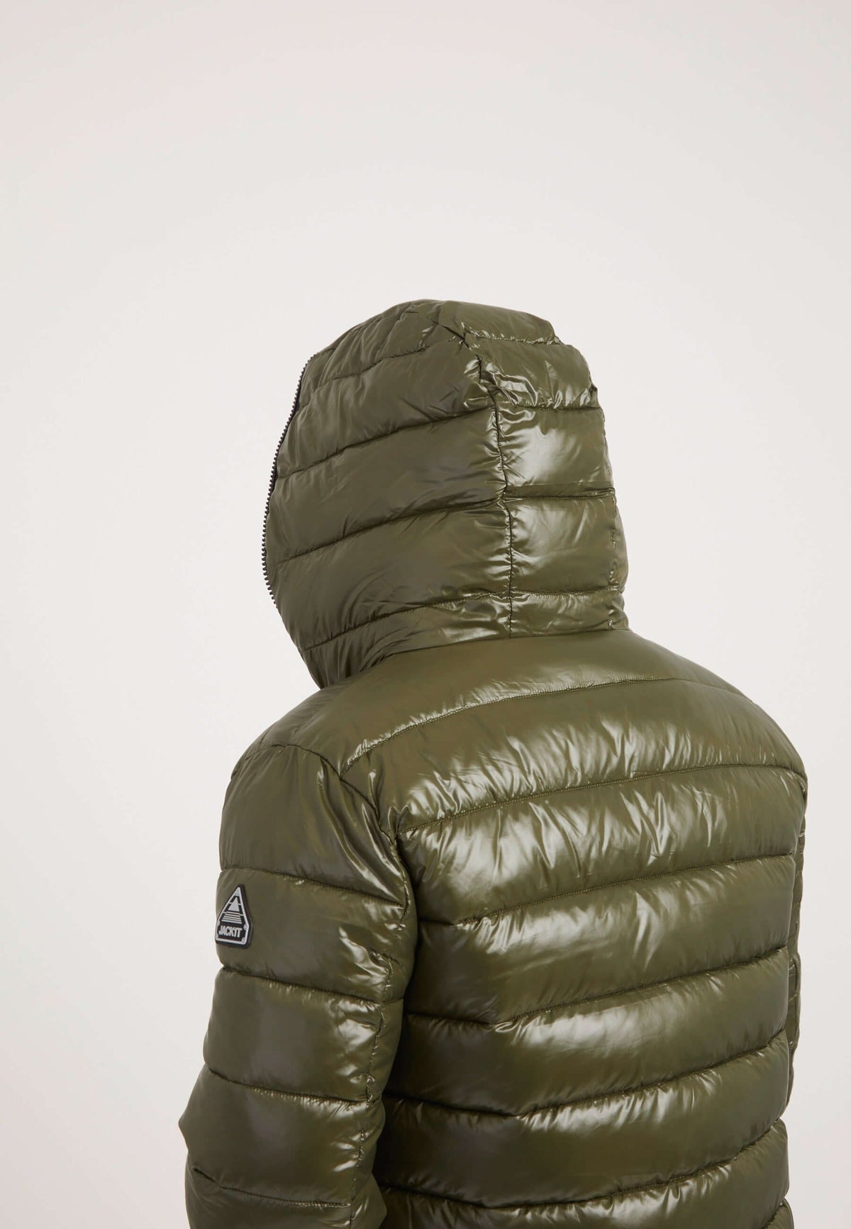 R3D Slick Racer Jacket Olive detail shot by JACK1T