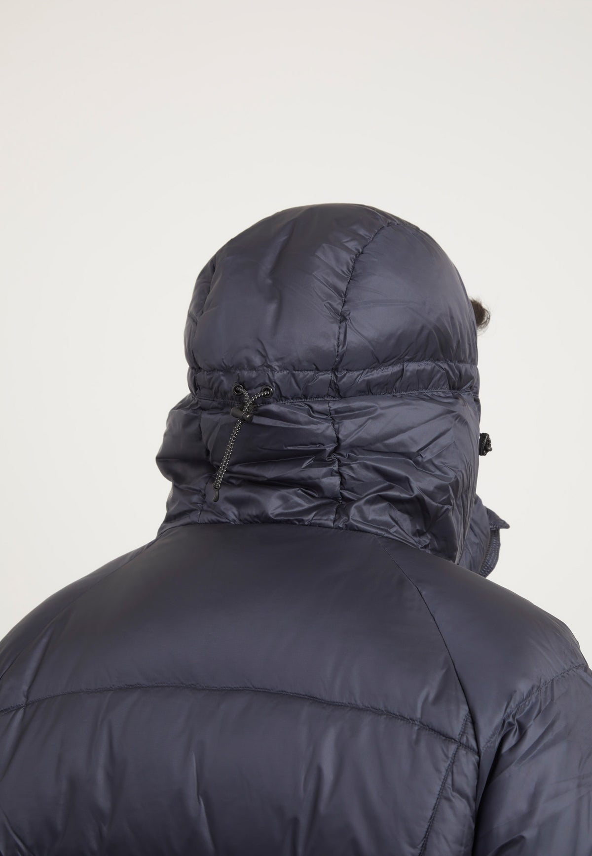 Bubble Jacket Navy detail shot by JACK1T