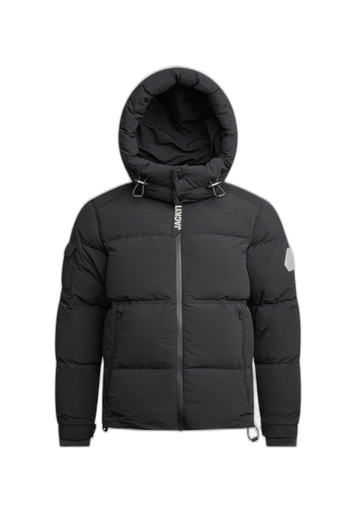 EZ Water Racer Matt Jacket Black flat lay cutout