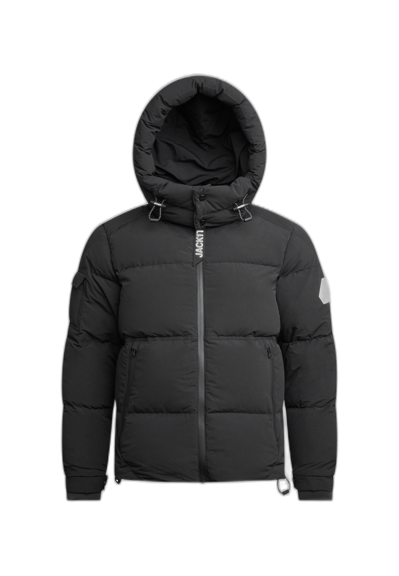EZ Water Racer Matt Jacket Black flat lay cutout