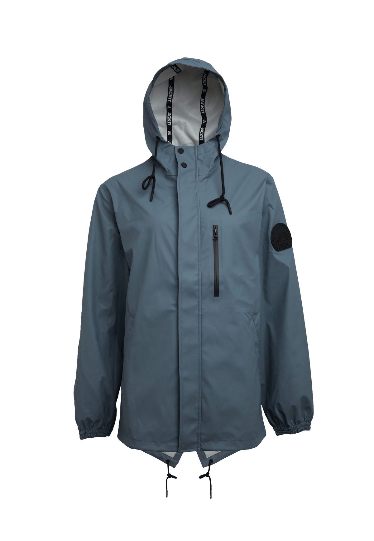 ELEMENTS Raincoat 2.0 Grey flat lay swatch