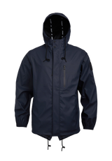 ELEMENTS Unisex Raincoat 2.0 Navy flat lay swatch