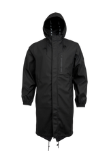 ELEMENTS Long Raincoat 2.0 flat lay swatch
