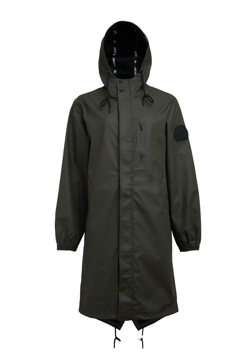 ELEMENTS Long Raincoat 2.0 flat lay swatch