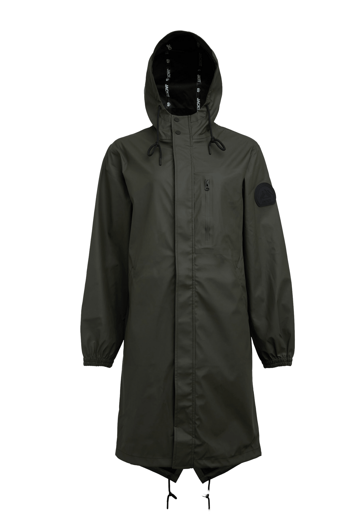 ELEMENTS Long Raincoat 2.0 flat lay swatch
