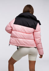 Diamond Down Alps Slick Crop Jacket