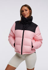 Diamond Down Alps Slick Crop Jacket