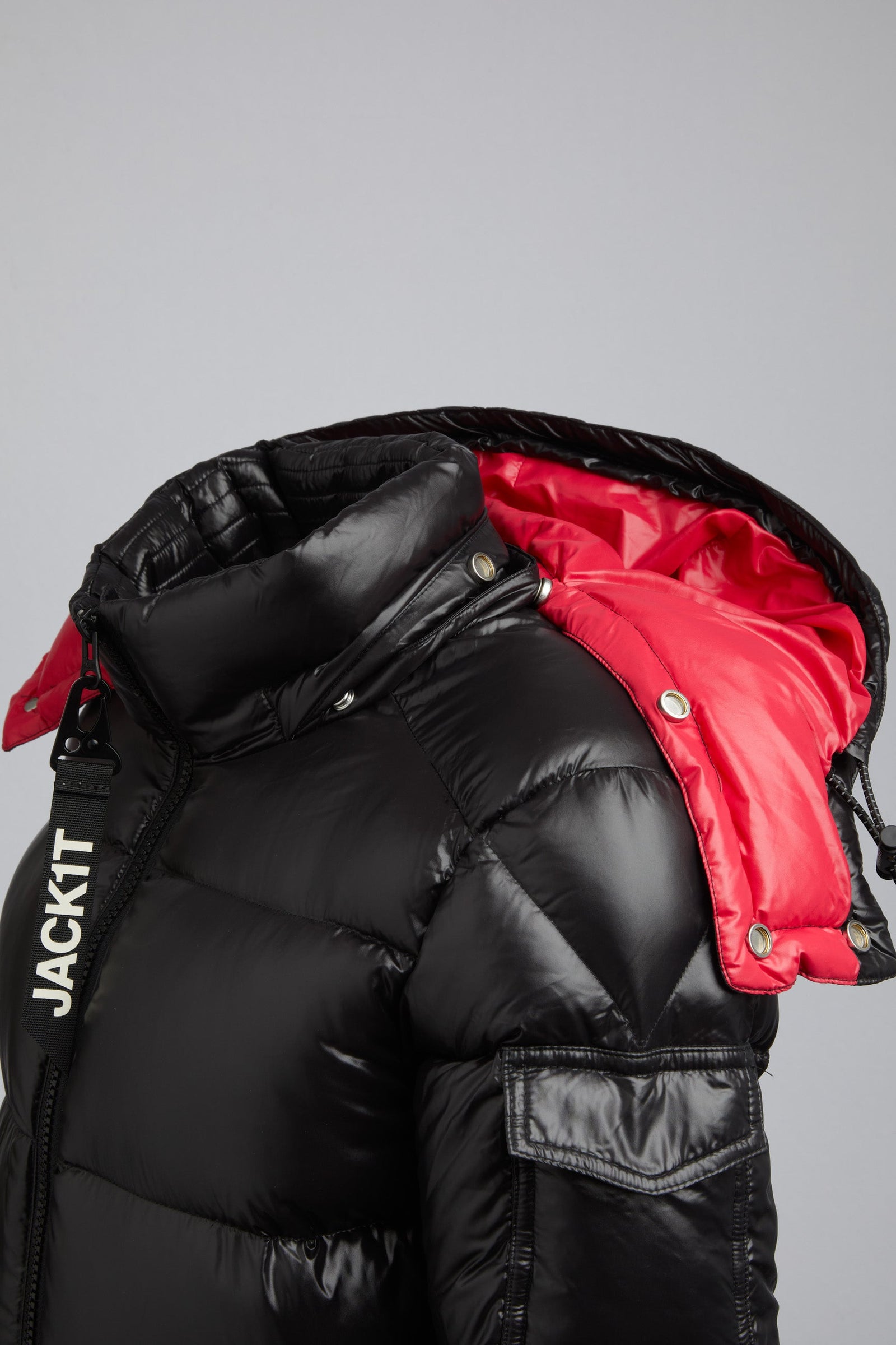 EZ Slick Ultra Long Down Coat Black by JACK1T