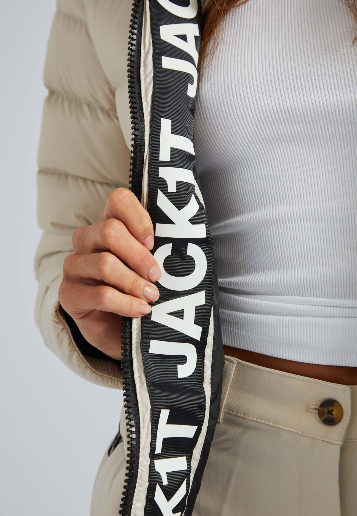 R3D Slick Racer Jacket Stone by JACK1T