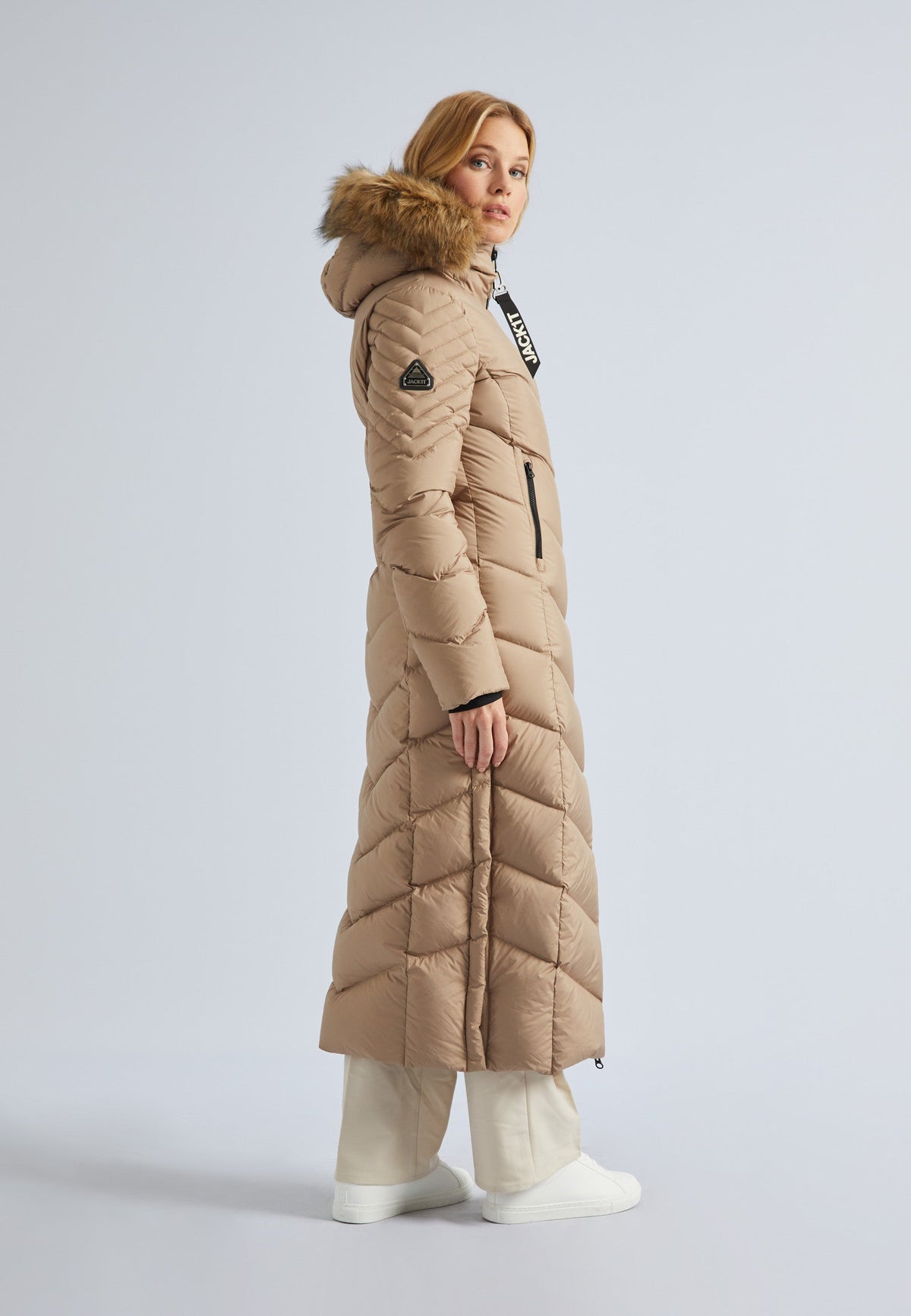 Vector Ultra Long Fur Coat Mink by JACK1T