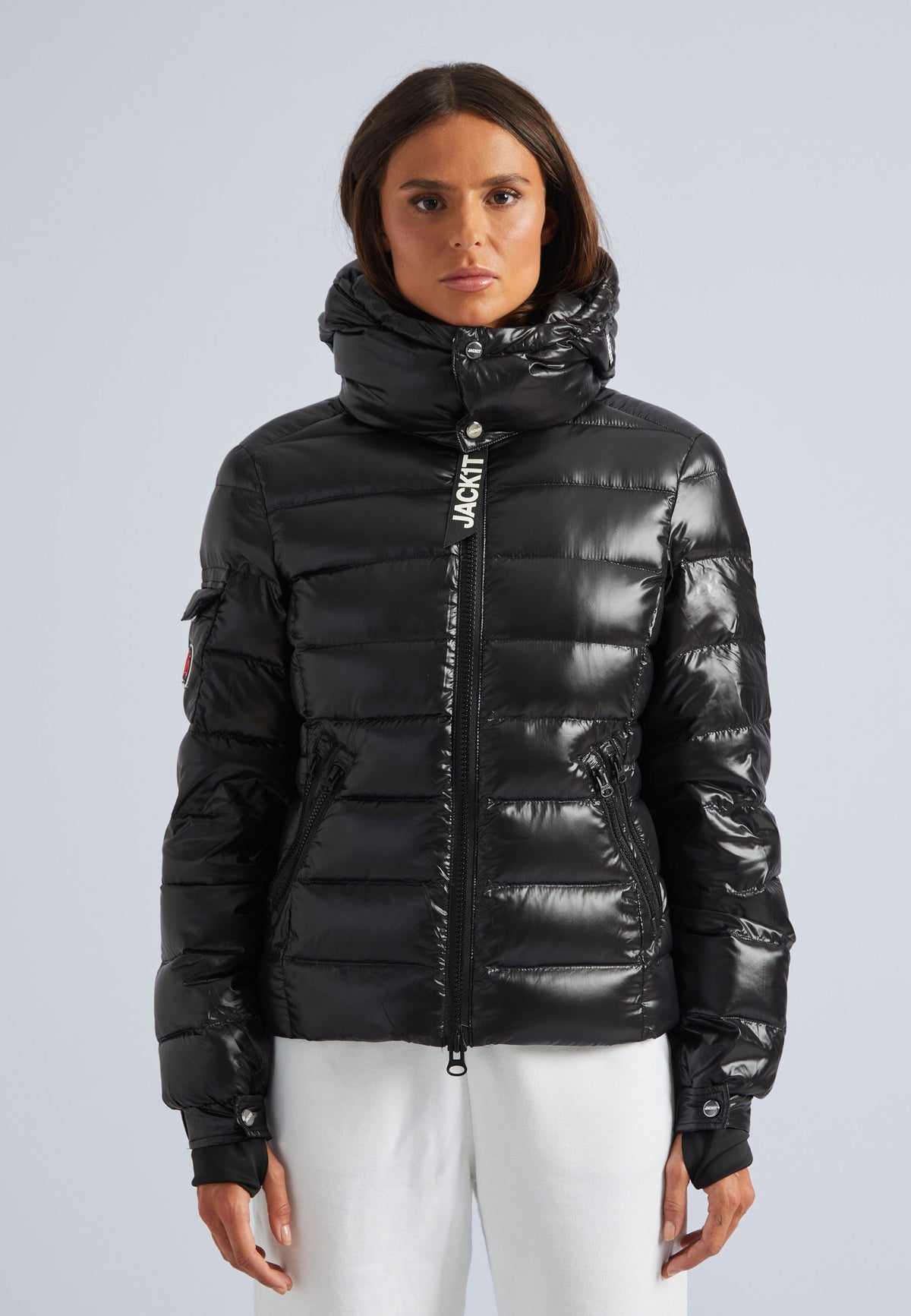 Squadra Slick Racer Jacket Black by JACK1T