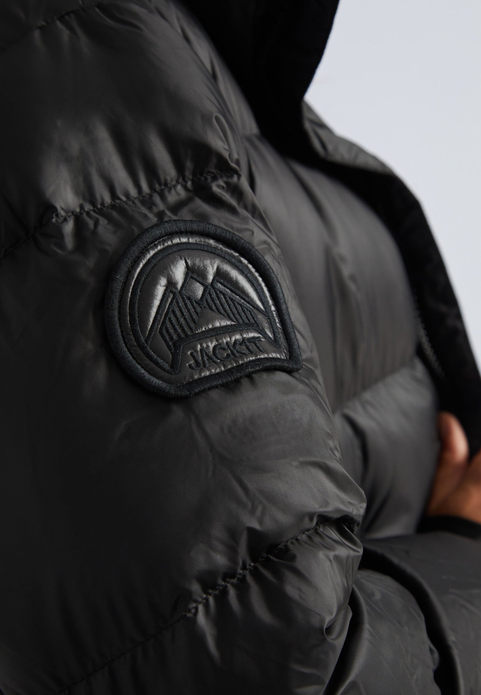 Cocoon Extra Long Coat Black by JACK1T