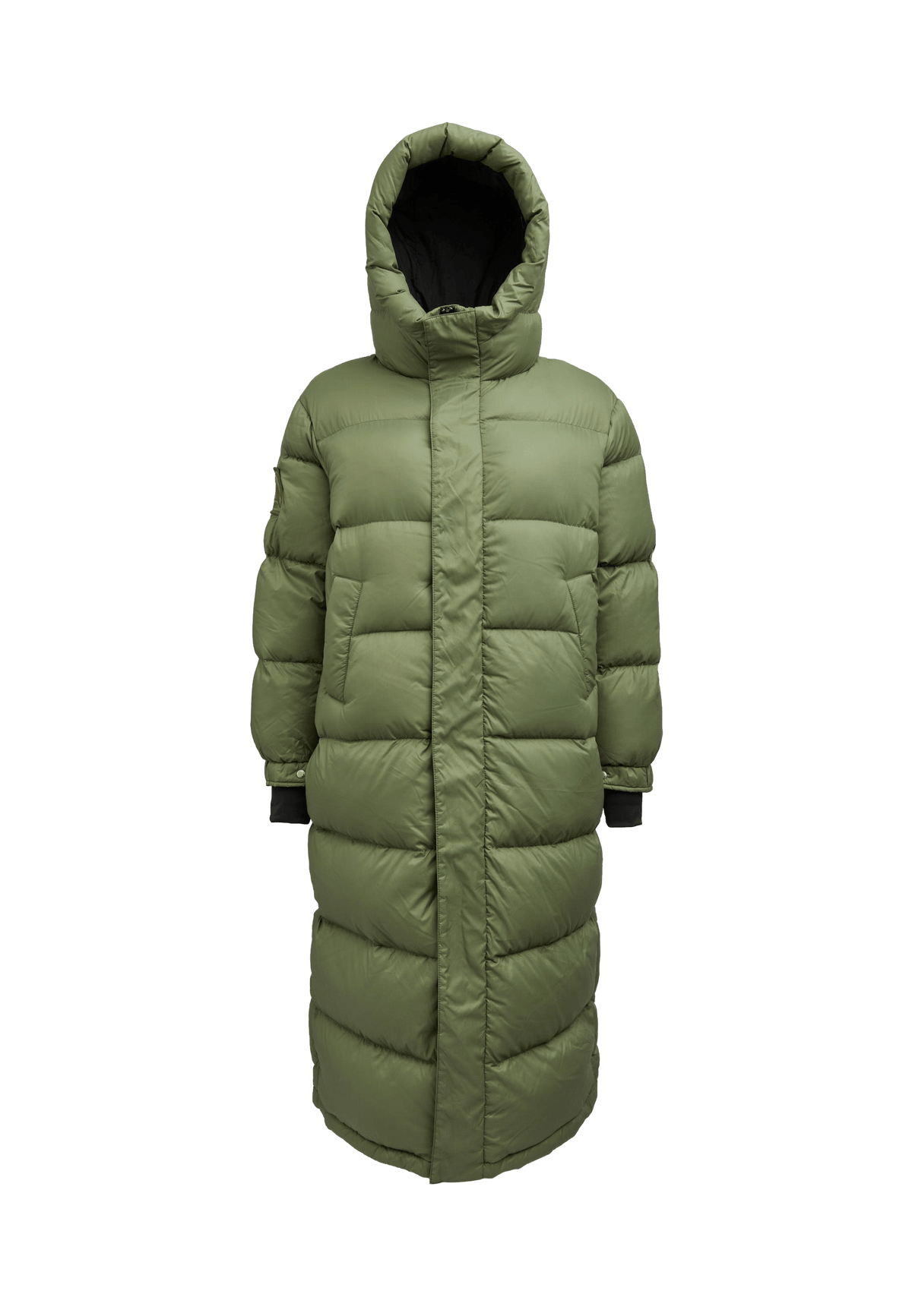 Cocoon Extra Long Coat V2 flat lay swatch