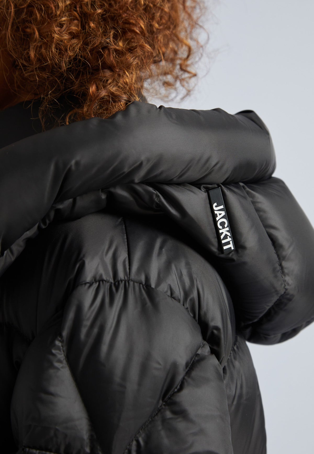EZ Dry Puffer Hooded Jacket Black by JACK1T