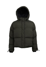 HELIO Cropped Duvet Puffer Jacket