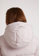 HELIO Cropped Duvet Puffer Jacket