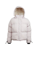 HELIO Cropped Duvet Puffer Jacket