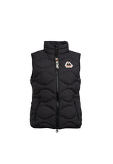 ORB1T Quilted Gilet Black featuring precision onion baffling and a sleek design for warmth and comfort.