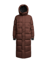 W110SUA20153A06_COCOON_PUFFER__MID_BROWN-F1 flat lay