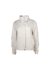 Atlas Lightweight Windbreaker Cream flat lay swatch