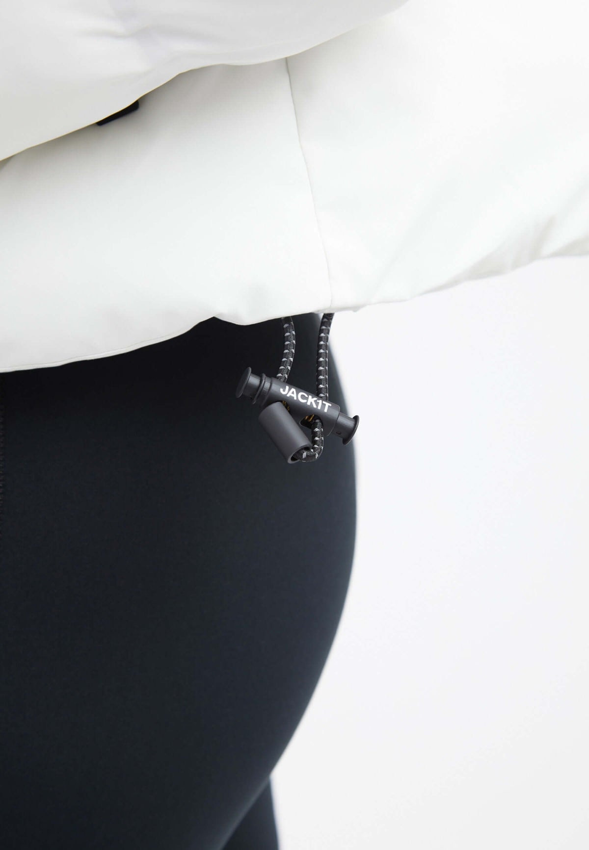 EZ Bonded Cropped White detail shot by JACK1T