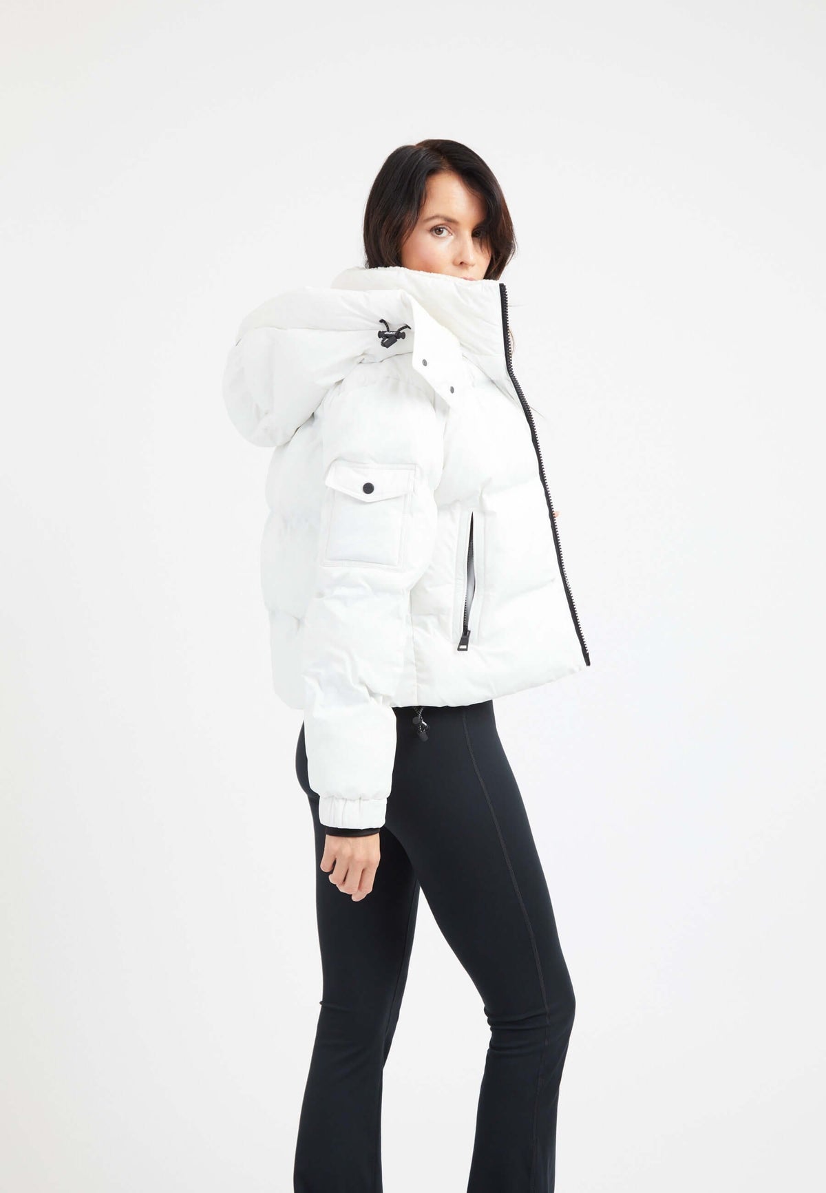 EZ Bonded Cropped White styled shot by JACK1T