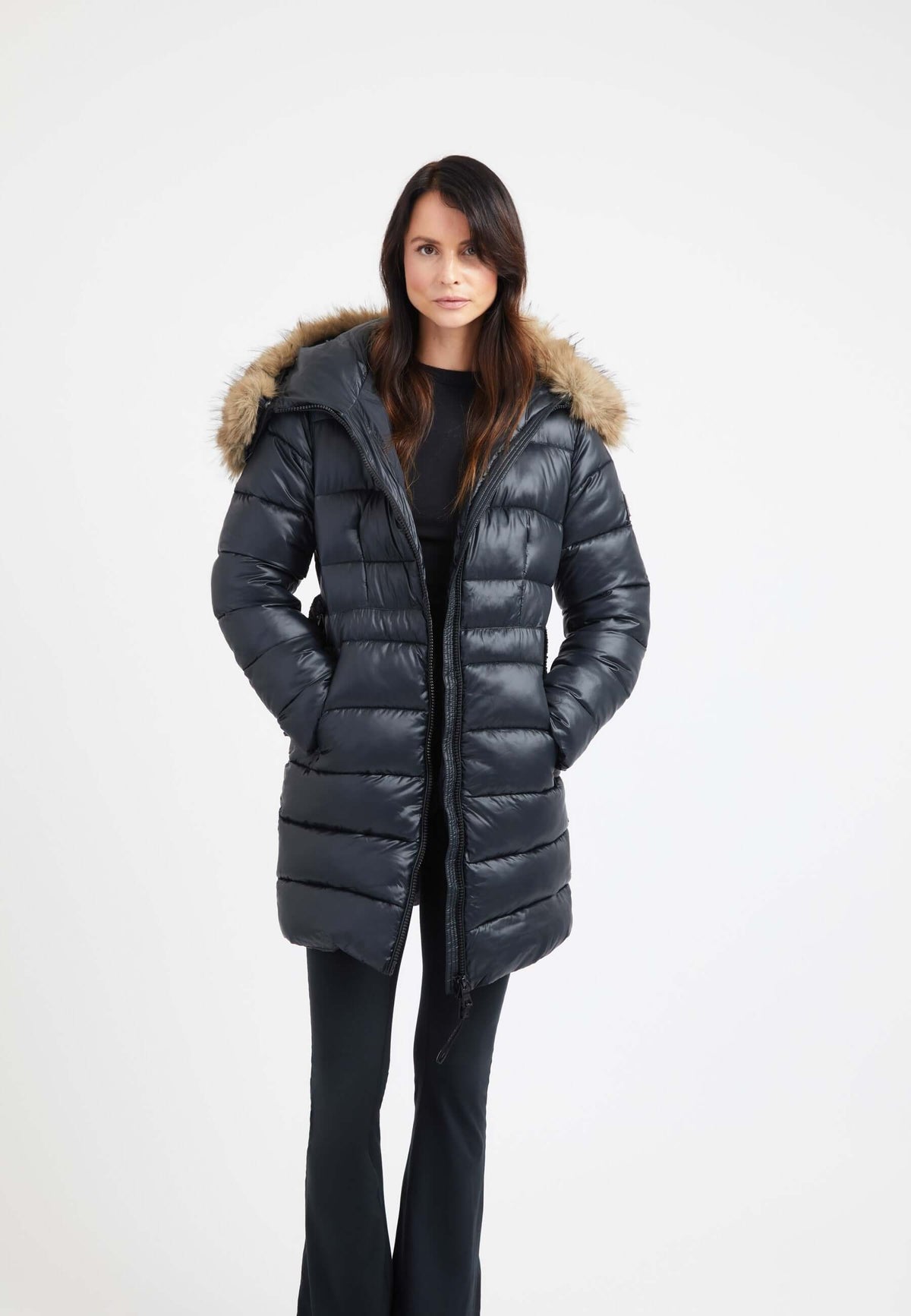 Madero Coat Black styled shot by JACK1T