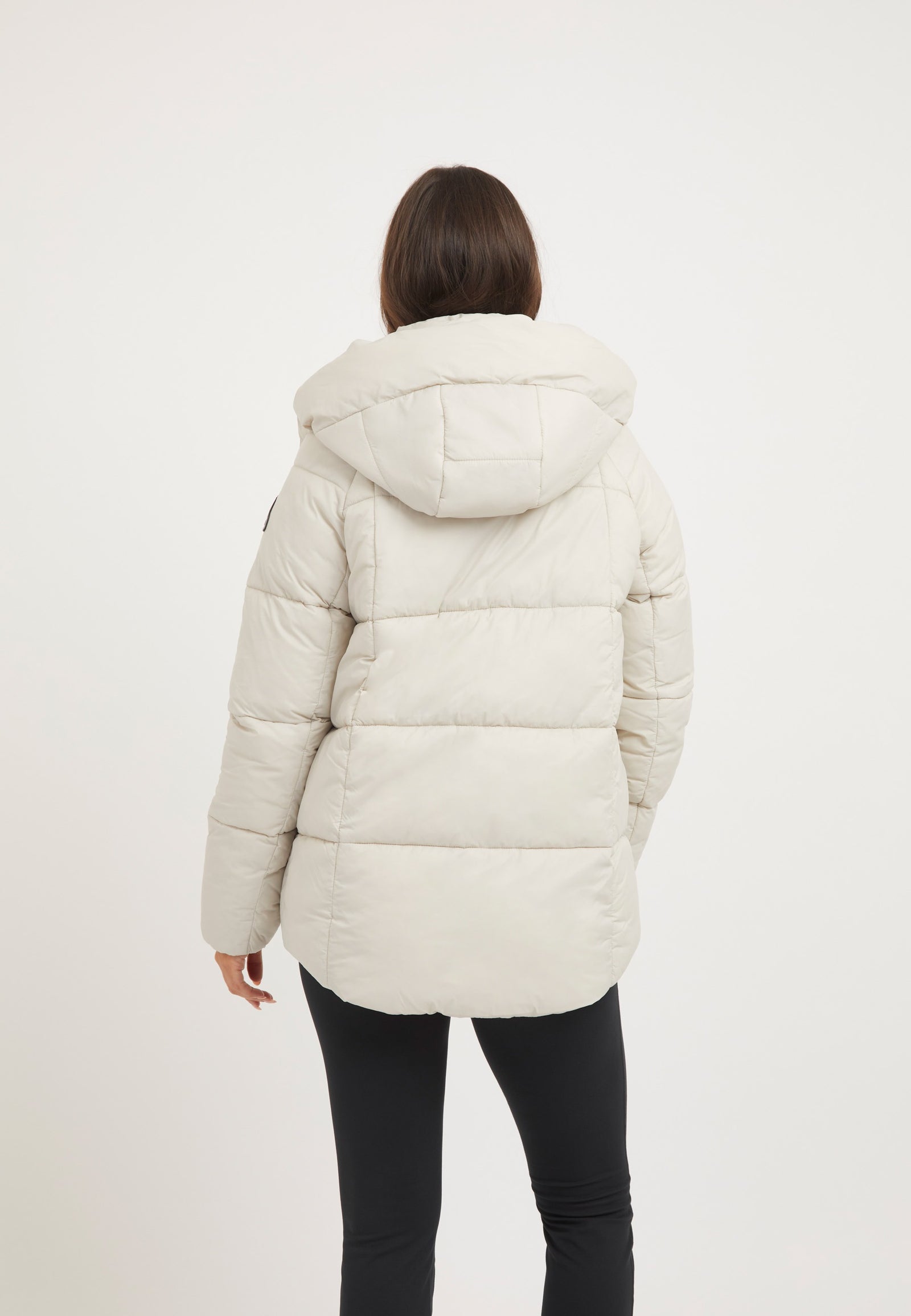 Cloud Prime Jacket Stone on model full length by JACK1T