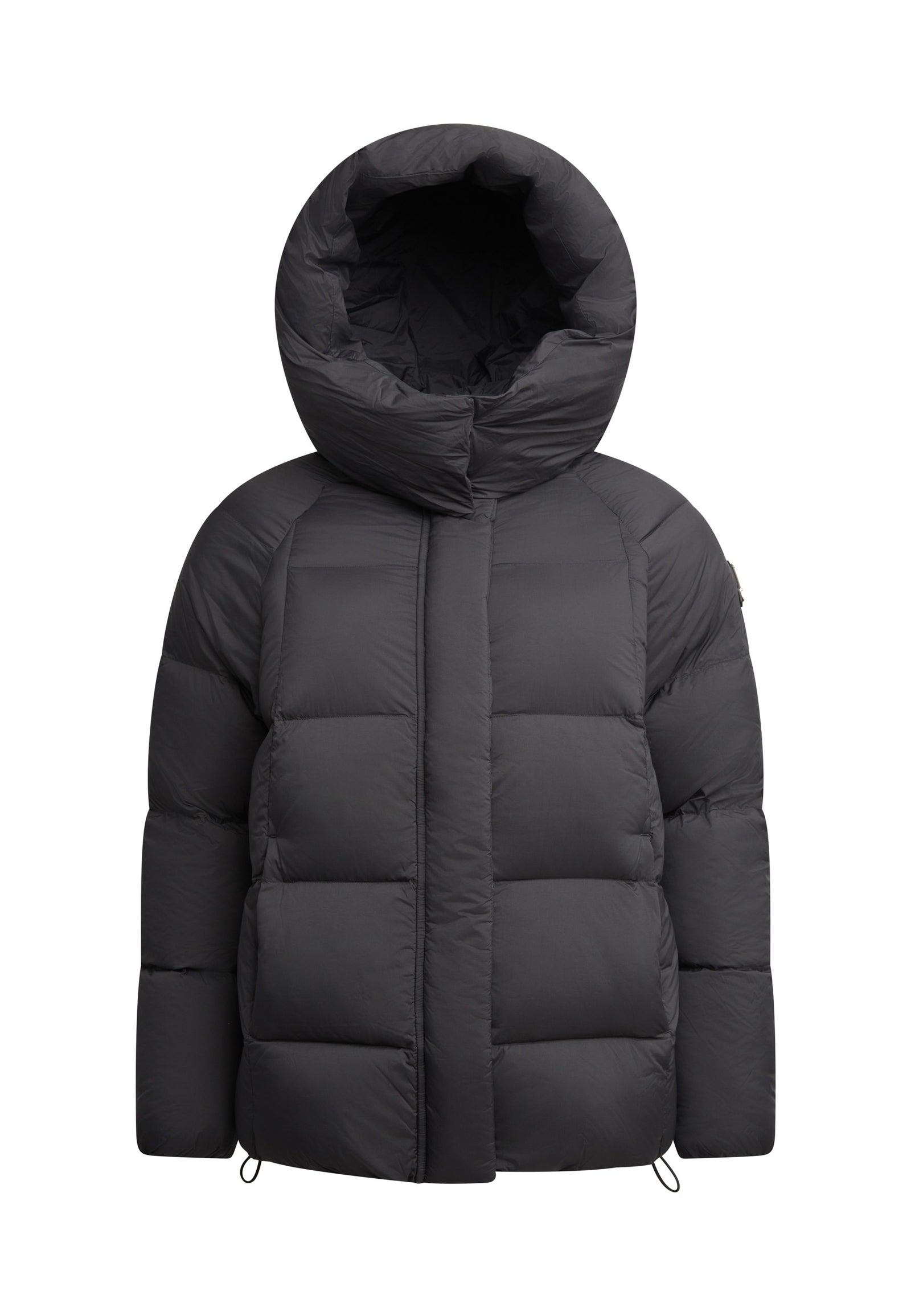 Cloud Prime Jacket Black flat lay swatch