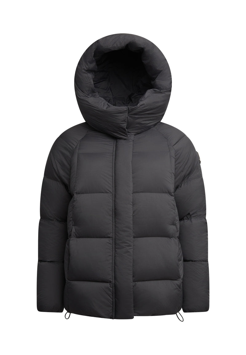 Cloud Prime Jacket Black flat lay swatch